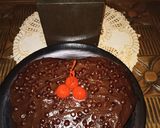 Foto langkah ke 8 dari resep Chocolate cake no mixer no oven.