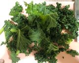 烤羽衣甘藍佐蝦子的食譜步驟1照片
