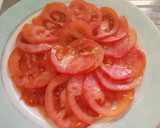 Foto del paso 2 de la receta: Ensalada de Carpaccio de tomates y sardinas en conserva