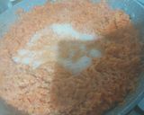 A picture of step 1 of Gajar ka halwa.