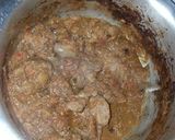 A picture of step 1 of Fried chicken liver+ugali.