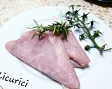 Pas rețetă Trigoane de șuncă cu salam și brânză topită 3 fotografie
