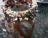 A picture of step 1 of Chocolate kaju cookies thick shake.