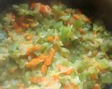 Foto del paso 3 de la receta: Tortilla de zapallito y vegetales