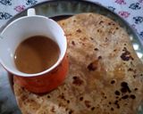A picture of step 3 of Tea and Paratha.