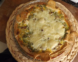 Foto del paso 3 de la receta: Tarta de carne, cebolletas y calabacín
