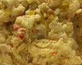 A picture of step 3 of Sunshines potatoes salad.