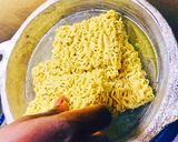 A picture of step 5 of “SCRABBLED EGG Noodles”.