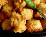 A picture of step 1 of MOONG DAL PAKODI/ BHAJIYA.