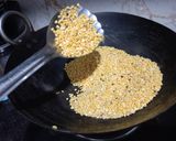 A picture of step 1 of Moong dal premix.