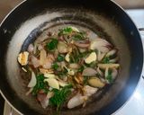 A picture of step 1 of Tiny Prawns Rice.