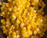 A picture of step 3 of Cheese butter masala sweet corn.