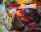 Foto langkah ke 5 dari resep Sapi Tahu dan Sayur Kuah Santan.