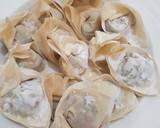 A picture of step 2 of Shrimp Dumpling.