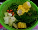 Foto langkah ke 1 dari resep Sayur asem bumbu kemiri.