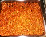 A picture of step 9 of Moussaka.