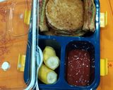A picture of step 10 of Vegetable sandwich.
