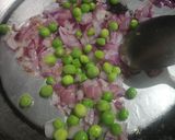 A picture of step 2 of Maggi coins with bowl of veg noodles.