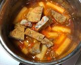 A picture of step 7 of Tteopokki.