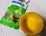 Foto langkah ke 2 dari resep Matcha Mango Smoothie dengan Krim Matcha.