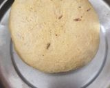 A picture of step 2 of Gajar mooli parantha.