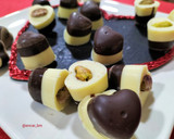 Foto del paso 6 de la receta: Bombones dos chocolates con pistacho al toque de sal rosa