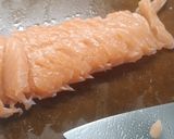 Foto del paso 3 de la receta: Salmón marinado en bol de arroz (Chirashi)