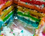 Foto langkah ke 6 dari resep Rainbow Cake ala Didi (Steamed Cake Ny. Lim).