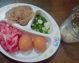 รูปขั้นตอนการทำที่ 1 ของ ผัดเส้นบุกสาหร่าย,ไข่,หมูกระเทียม - คีโต