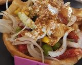 A picture of step 6 of Katori chaat #fast_food_compition.