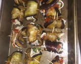 Foto del paso 5 de la receta: Rollitos de berenjena con pollo, espinaca y hongos