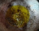 A picture of step 4 of Kosala saga stuffed paratha.
