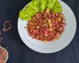 Cara Membuat Nasi Merah Goreng Bunga Kecombrang 6