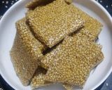 A picture of step 7 of Till Chikki.
