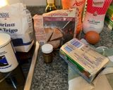 Foto del paso 1 de la receta Galletas de mantequilla para la `Red Party’ de la guardería de Mateo
