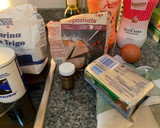 Foto del paso 1 de la receta: Galletas de mantequilla para la `Red Party’ de la guardería de Mateo