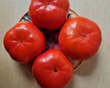 Foto del paso 1 de la receta: Galletas especiadas de avena y kaki (caqui, persimmon)