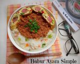 Foto langkah ke 6 dari resep Bubur Ayam Simple.