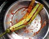 Baigan brinjal bhaja recipe step 1 photo