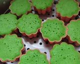 Foto langkah ke 5 dari resep Bolu Kukus Sayur (Bayam Wortel).