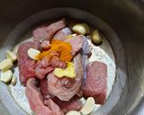 A picture of step 1 of Labnani kabab/Lebanese kebab.