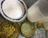 Foto del paso 1 de la receta: Bizcochuelo de limón glaseado en casa SIN LECHE y SIN HUEVO 😍