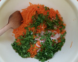 Foto del paso 1 de la receta: Tortitas de arroz y vegetales en freidora de aire