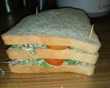 A picture of step 6 of Chicken sandwich.