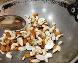 A picture of step 1 of Dry Fruit Chikki.