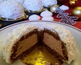 A picture of step 19 of Mini Zuccotto with Coffee Frosting and Meringue.
