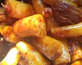Foto langkah ke 5 dari resep Cemilan Ubi Sambal Pedas Manis ❤️.