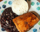 Foto del paso 4 de la receta: Salmón con soja y miel