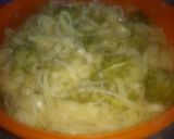 Foto del paso 4 de la receta: Fideos con brócoli y crema
