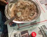 Eggless chocolate cake decorated with Oreo recipe step 1 photo